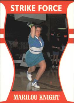1991 Little Sun Ladies Pro Bowling Tour Strike Force #36 Marilou Knight Front